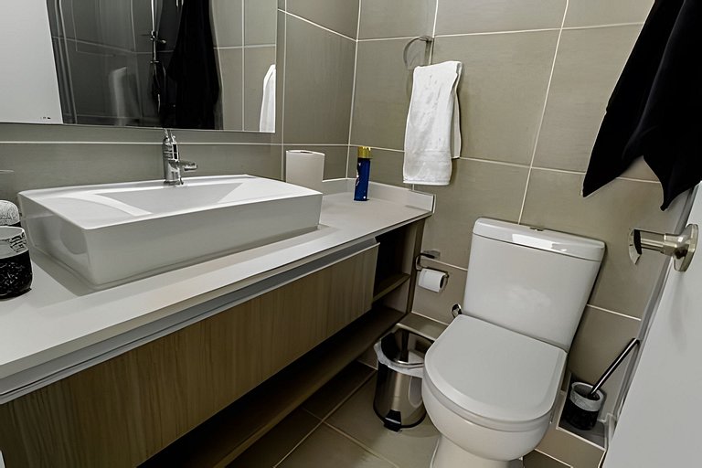 Dpto Nuevo Ñuñoa WIFI AC Metro L3 y L5 Irarrázaval