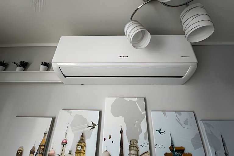 Dpto Nuevo Ñuñoa WIFI AC Metro L3 y L5 Irarrázaval